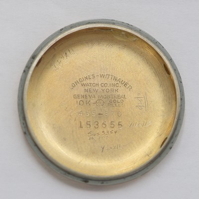 26987039f - LONGINES Herrenarmbanduhr in 10K Gold Filled Kaliber 22A, Schweiz / USA um 1950, ...