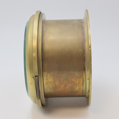 26987063a - SMITHS Schiffsuhr der britischen Marine im schweren Messinggehäuse, England um 1945, ...