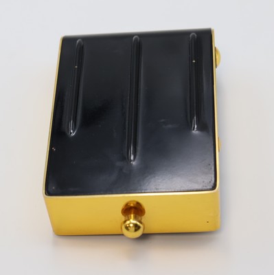 26987088e - JAEGER 2-Tage Reisewecker, Schweiz um 1950, schwarz lack. Geh., z. T. verg., aufstellbar ...