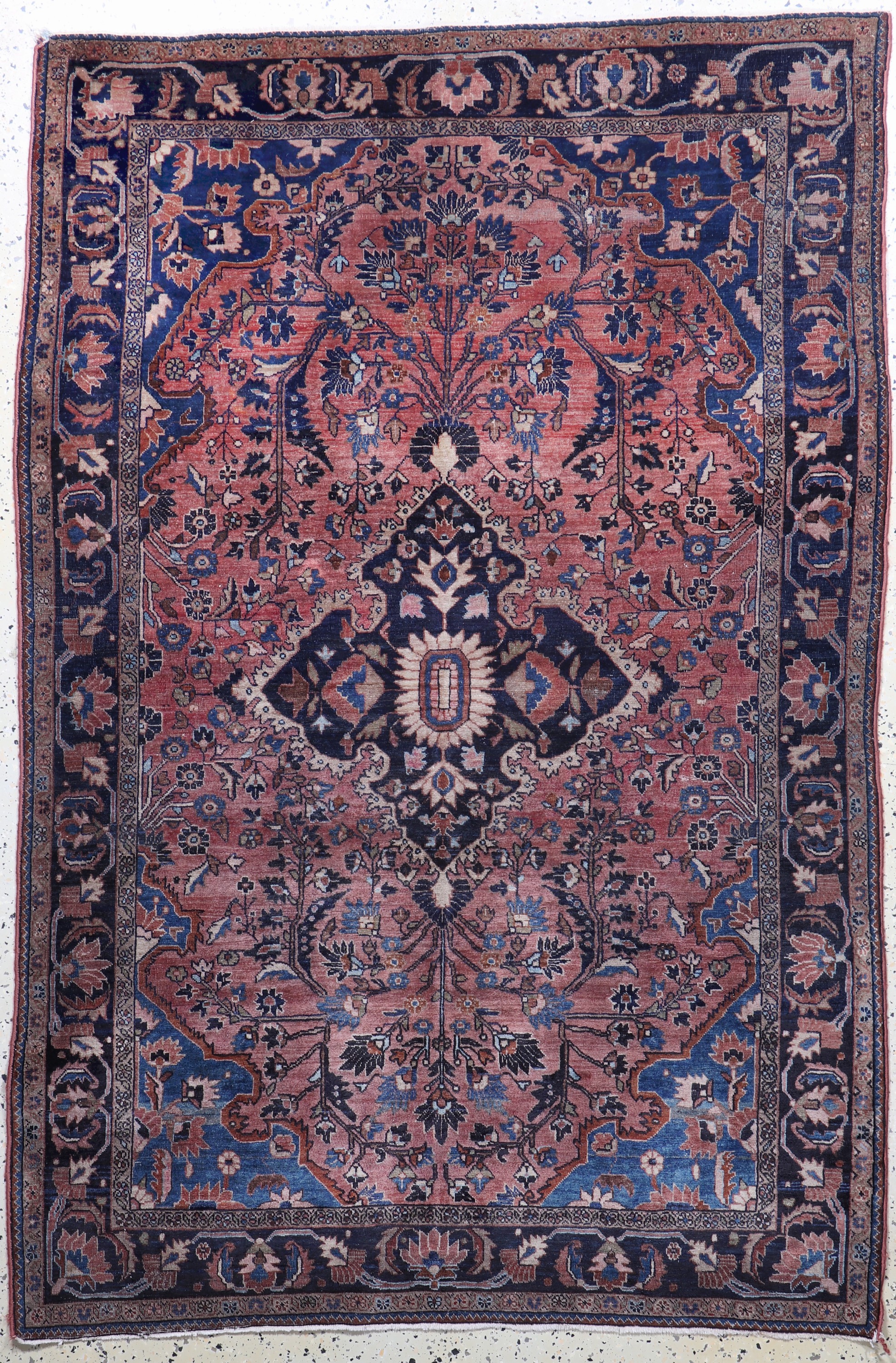 Sarogh alt, Persien, Anfang 20.Jhd, Wolle auf Baumwolle, ca. 200 x 135 cm, EHZ: 3
