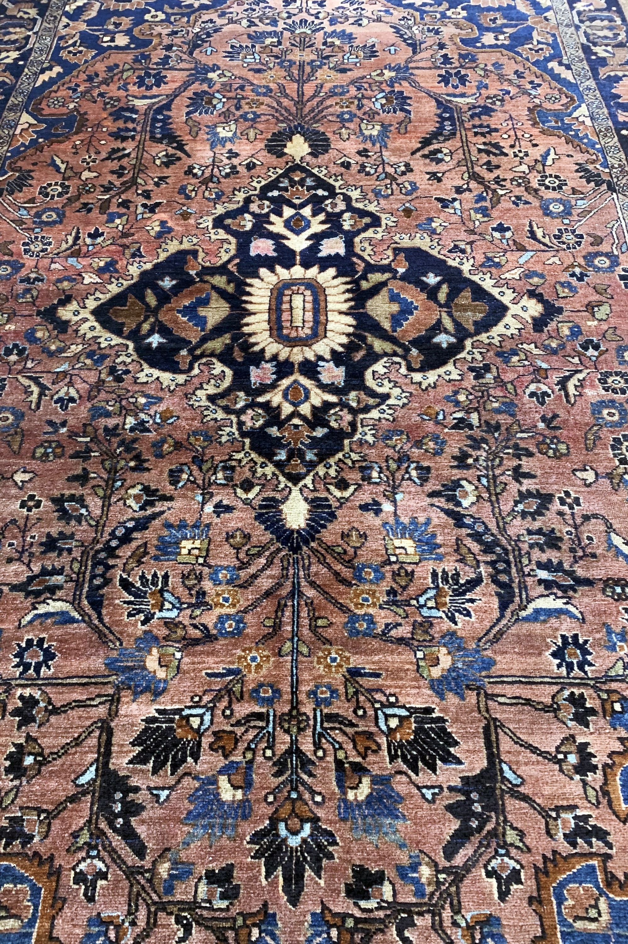 Detail d: Sarogh alt, Persien, Anfang 20.Jhd, Wolle auf Baumwolle, ca. 200 x 135 cm, EHZ: 3