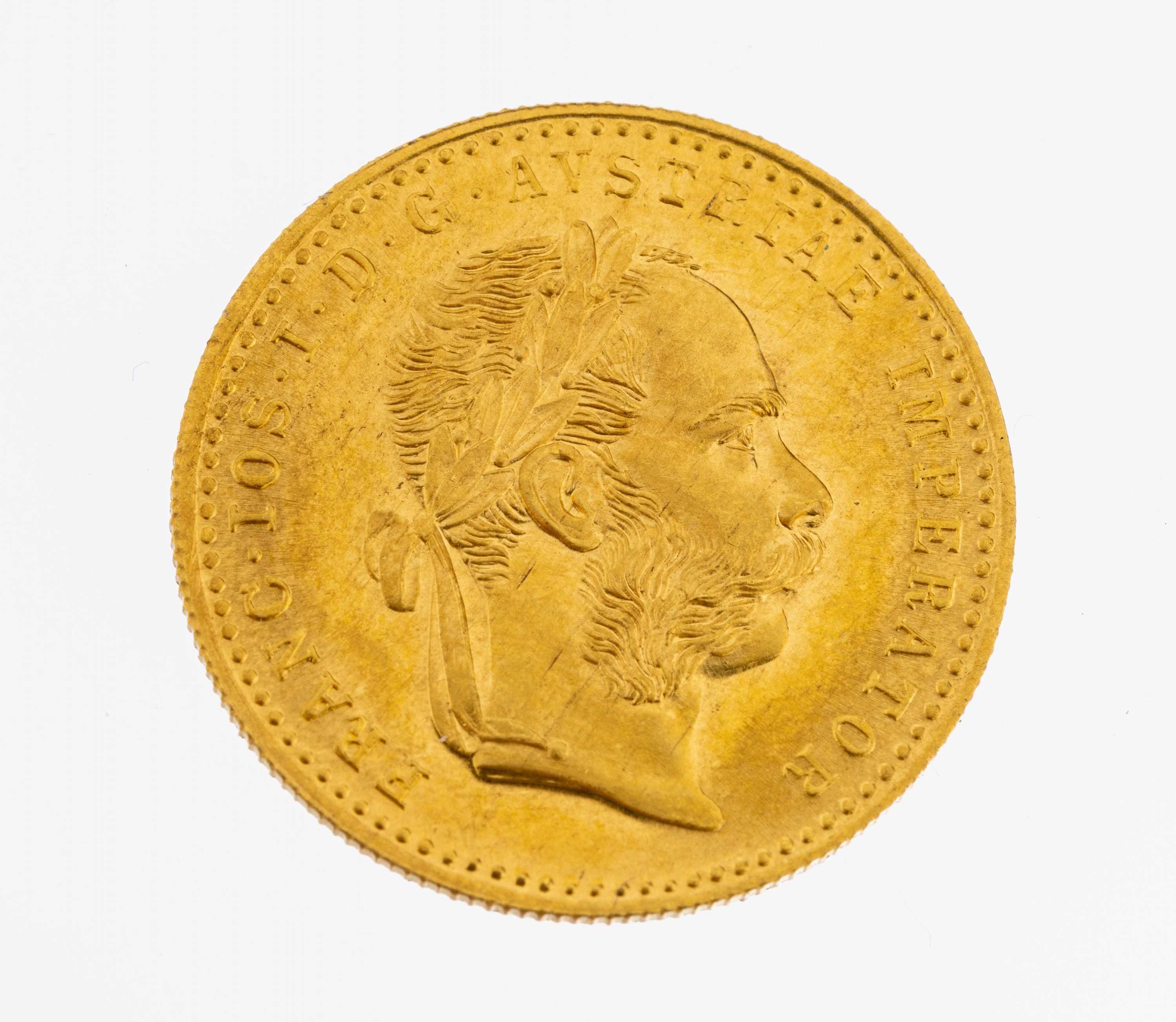 Image 26987192 - Goldmünze, 1 Dukat, Österreich-Ungarn 1915,Franz Joseph I., offizielle Nachprägung