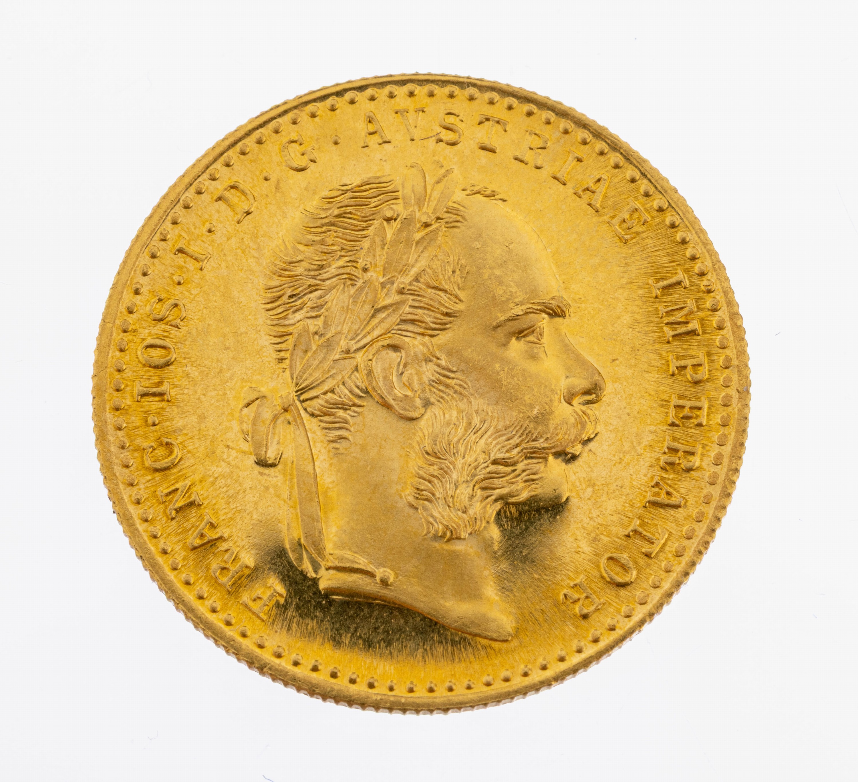 Image 26987194 - Goldmünze, 1 Dukat, Österreich-Ungarn 1915,Franz Joseph I., offizielle Nachprägung