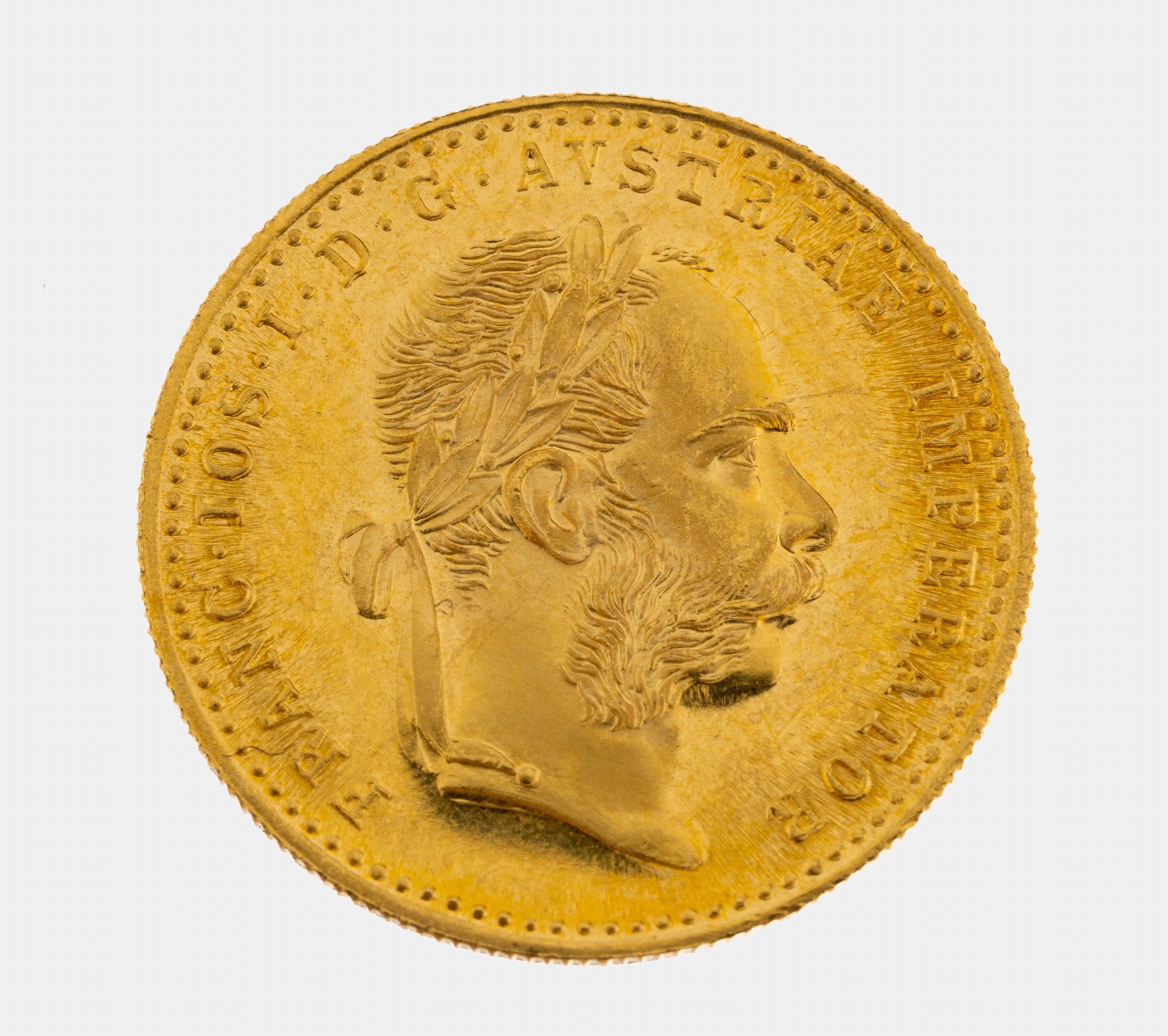 Image 26987197 - Goldmünze, 1 Dukat, Österreich-Ungarn 1915, Franz Joseph I., offizielle Nachprägung