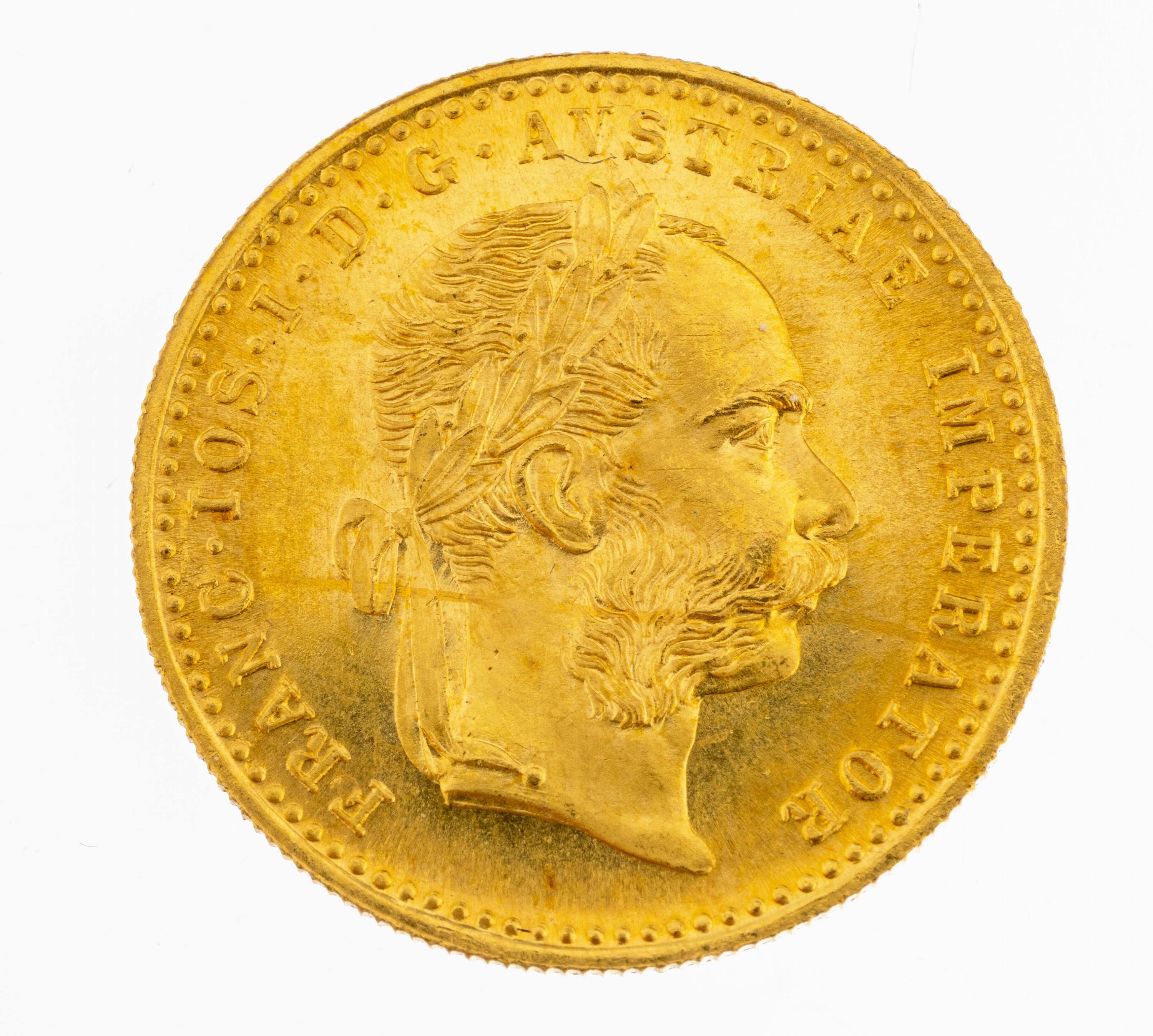 Image 26987198 - Goldmünze, 1 Dukat, Österreich-Ungarn 1915, Franz Joseph I., offizielle Nachprägung