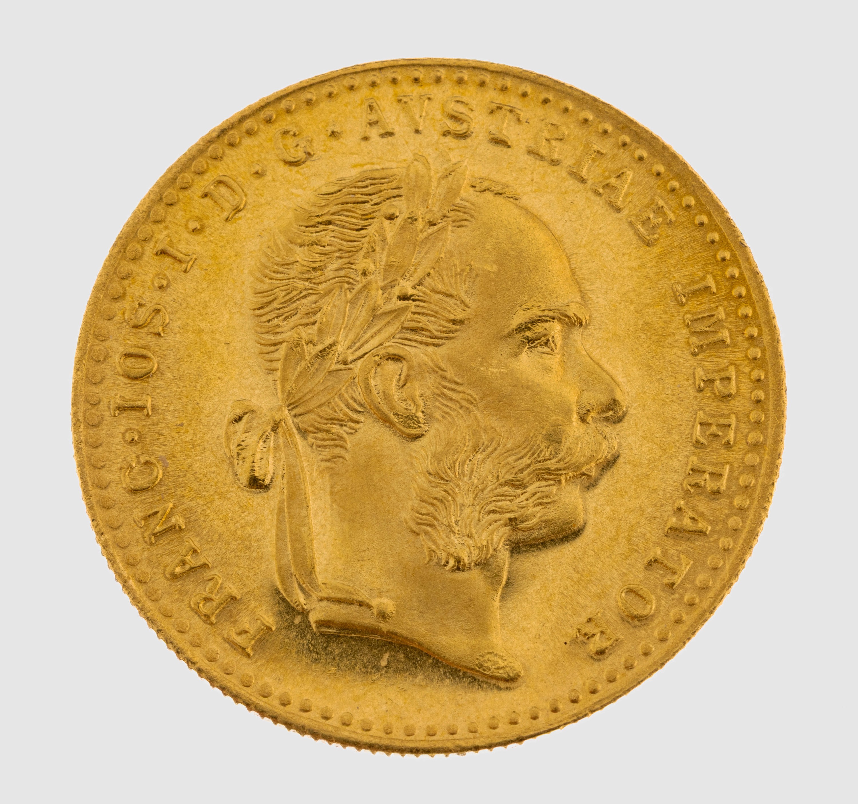 Image 26987199 - Goldmünze, 1 Dukat, Österreich-Ungarn 1915, Franz Joseph I., offizielle Nachprägung