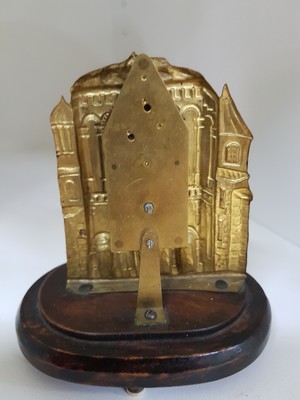 26987112b - Kleiner Tisch-Vorderzappler, alpenländischer Raum, Anfang 19. Jh., Holzsockel, ...