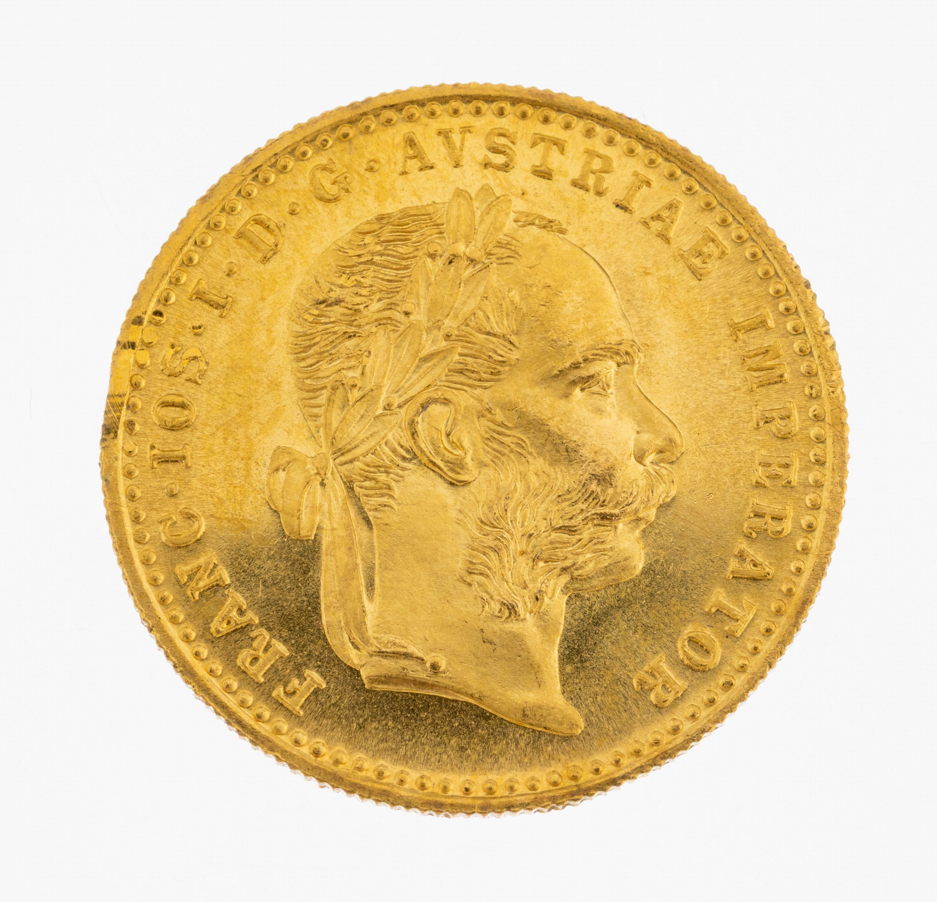 Image 26987201 - Goldmünze, 1 Dukat, Österreich-Ungarn 1915, Franz Joseph I., offizielle Nachprägung