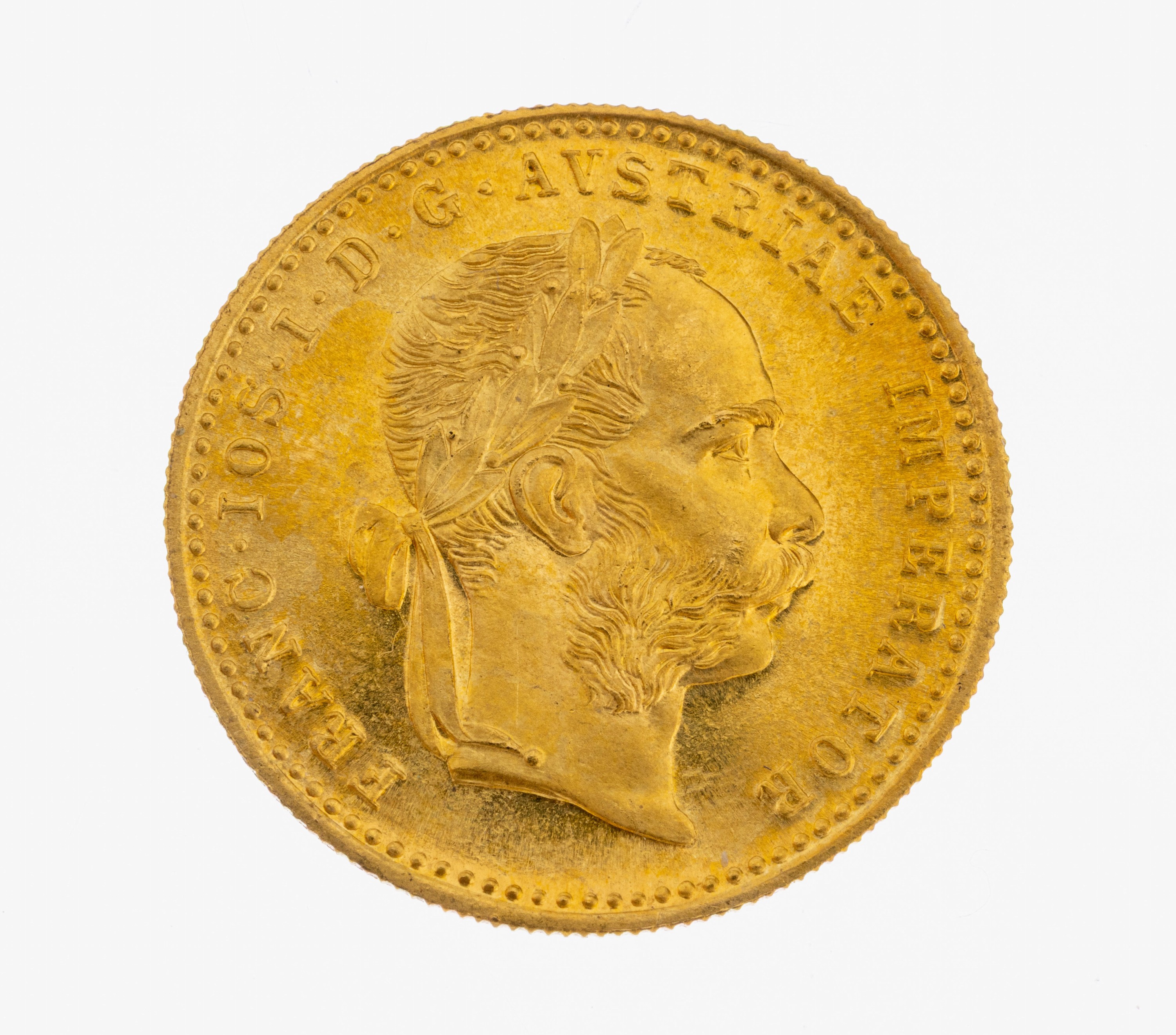 Image 26987202 - Goldmünze, 1 Dukat, Österreich-Ungarn 1915,Franz Joseph I., offizielle Nachprägung