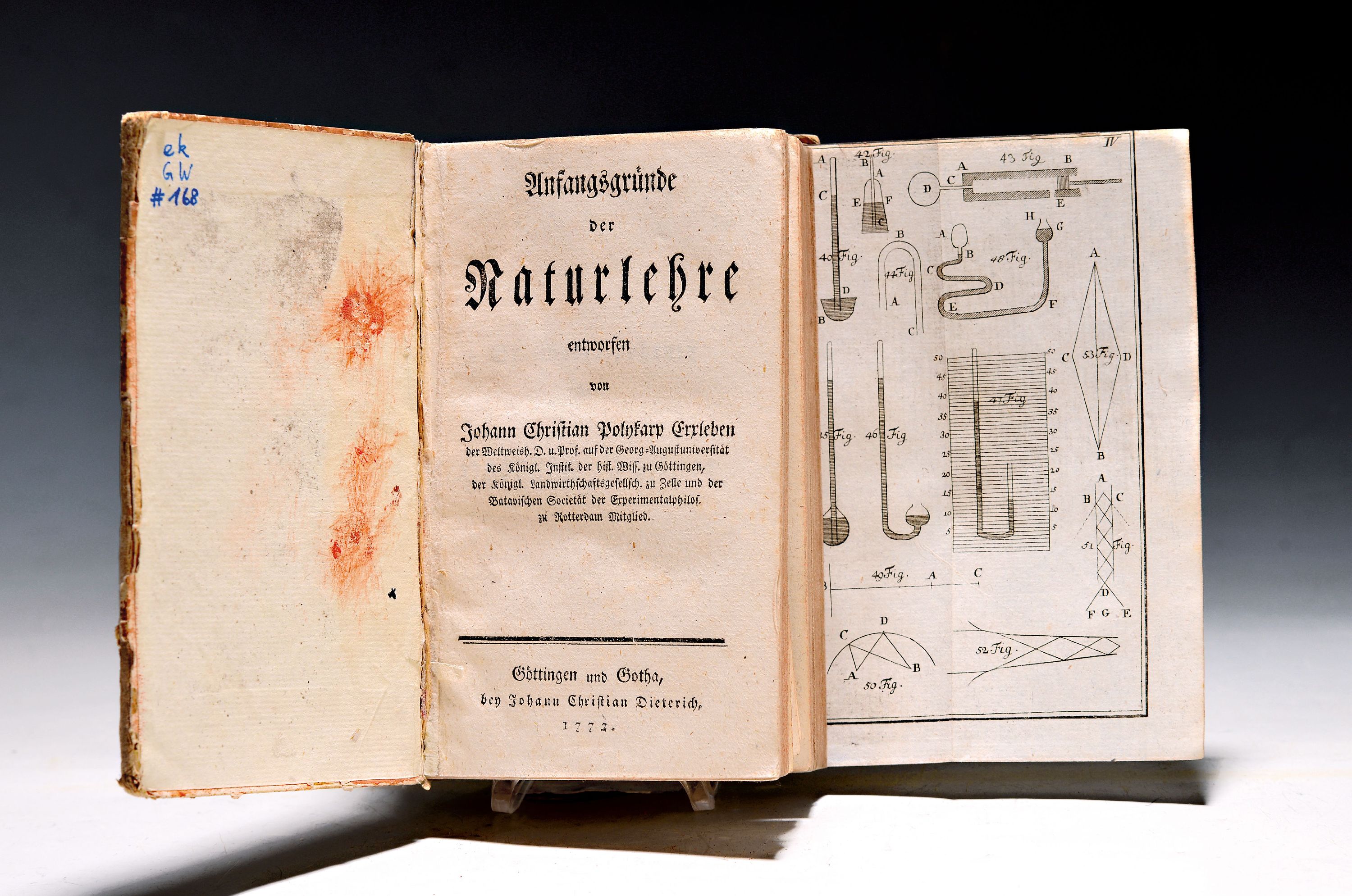 Image 26987484 - Johann Christian Polycarp Erxleben (1744 -1777): Anfangsgründe der Naturlehre, ...