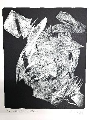 26987467k - K.O. Götz, 1914 Aachen-2017 Niederbreitbach, Lithographie, ´Bella´, 1997, Probedruck, ...