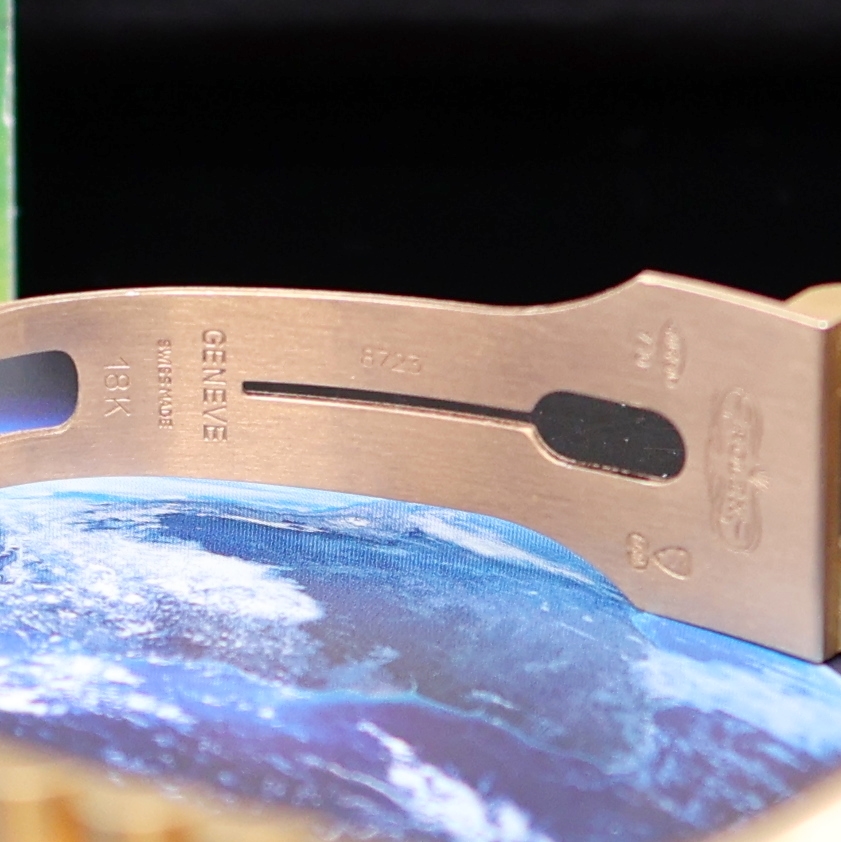 Detail e: ROLEX selten gut erhaltene Oyster Perpetual Day-Date Herrenarmbanduhr in GG 750/000 Referenz 18248, Schweiz verk. lt. beil. Zertifikat 03/1995, ...