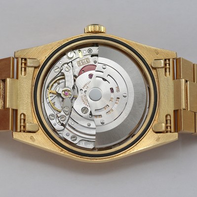 26987506h - ROLEX selten gut erhaltene Oyster Perpetual Day-Date Herrenarmbanduhr in GG 750/000 ...