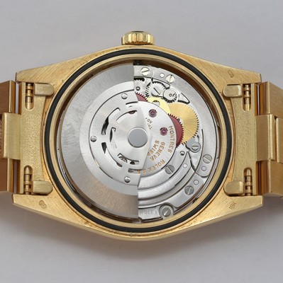 26987506i - ROLEX selten gut erhaltene Oyster Perpetual Day-Date Herrenarmbanduhr in GG 750/000 ...