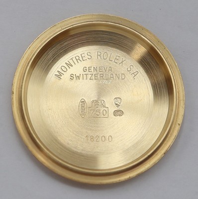 26987506j - ROLEX selten gut erhaltene Oyster Perpetual Day-Date Herrenarmbanduhr in GG 750/000 ...