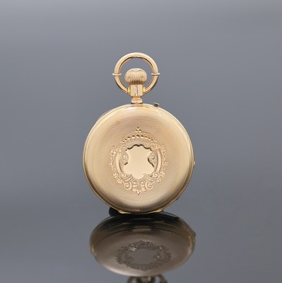 26987514b - PATECK & Co. GENEVE Savonette Herrentaschenuhr in RG 750/000 No. 133, Schweiz um 1890, ...