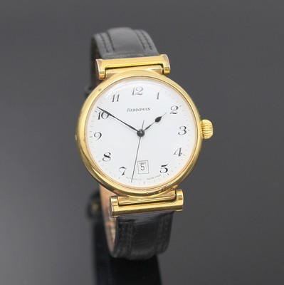 26987517b - HEBDOMAS seltene Herrenarmbanduhr Referenz 3402, Automatik, Schweiz in geringer ...