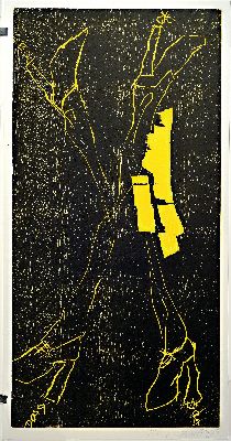 26987518k - Georg Baselitz, geb. 1938, ´Lucio getroffen´, Holzschnitt auf Japanpapier von 2016, ...