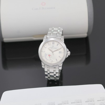 Image CARL F. BUCHERER Armbanduhr Patravi in Stahl Referenz 10616.08, Schweiz um 2006, ...