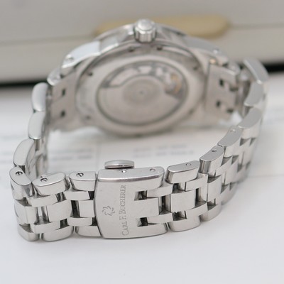 26987645c - CARL F. BUCHERER Armbanduhr Patravi in Stahl Referenz 10616.08, Schweiz um 2006, ...
