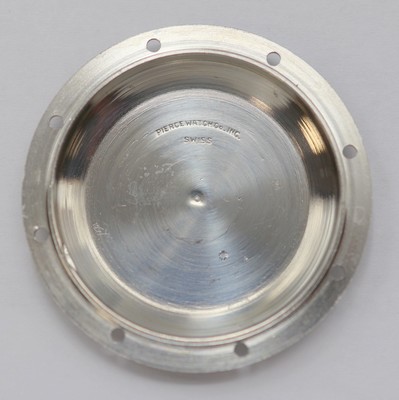 26987672g - PIERCE seltener, verschraubter Schaltradchronograph, Handaufzug, Schweiz um 1950, ...