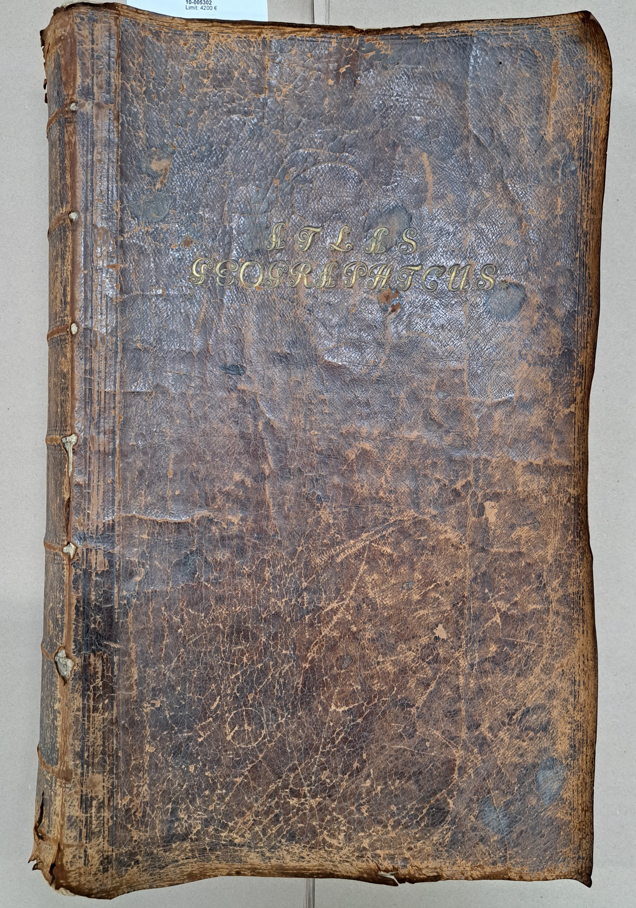 Detail a: Atlas Geographicus: Johann Baptist Homann (1664-1724), Nürnberg, 1720-50, 82 gebundene Karten und 21 ungebunden/eingelegte Karten; alle Welt ...