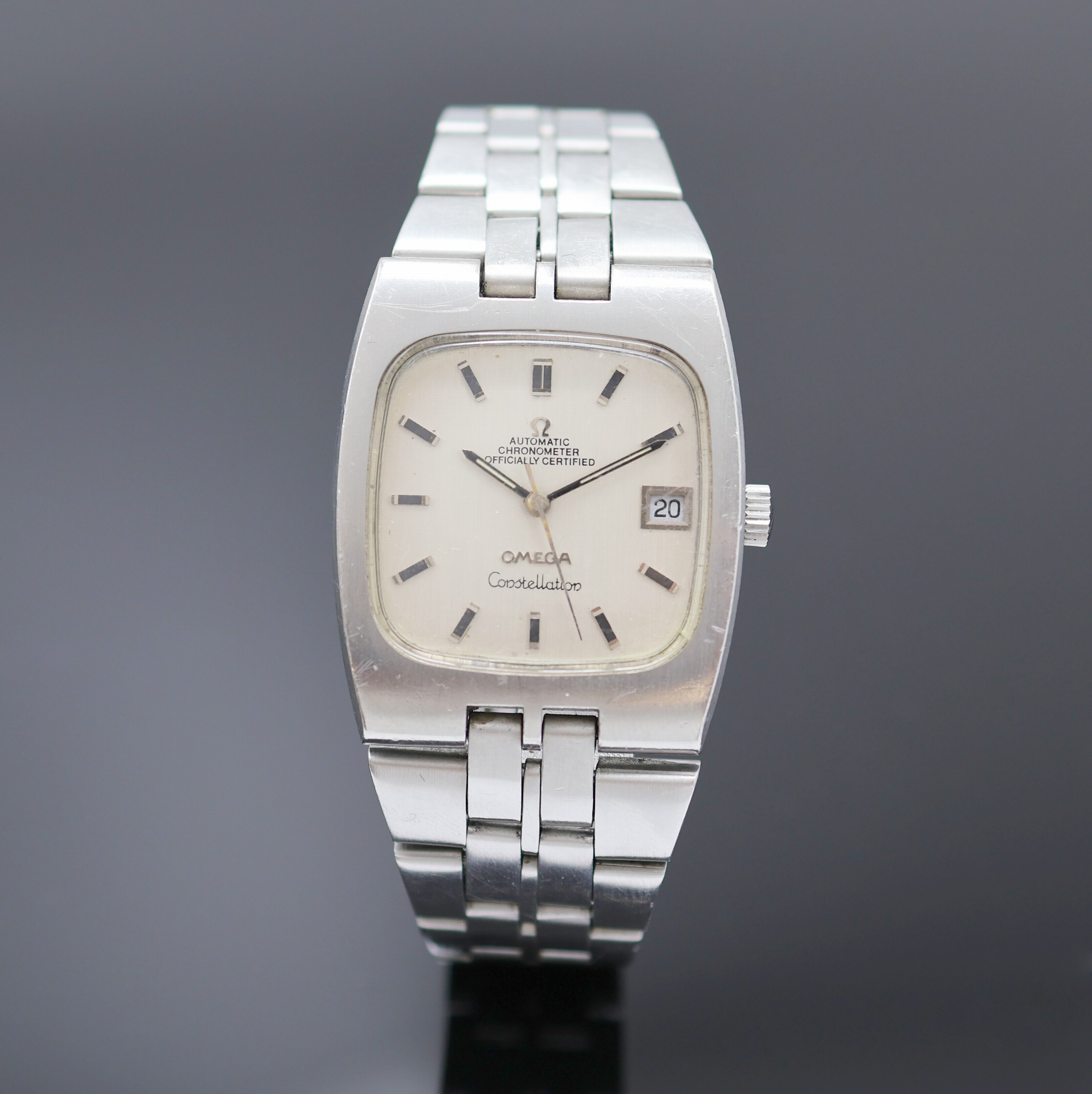 Image 26988311 - OMEGA Constellation Armbandchronometer in Edelstahl Referenz 168.047, Schweiz um 1969, ...