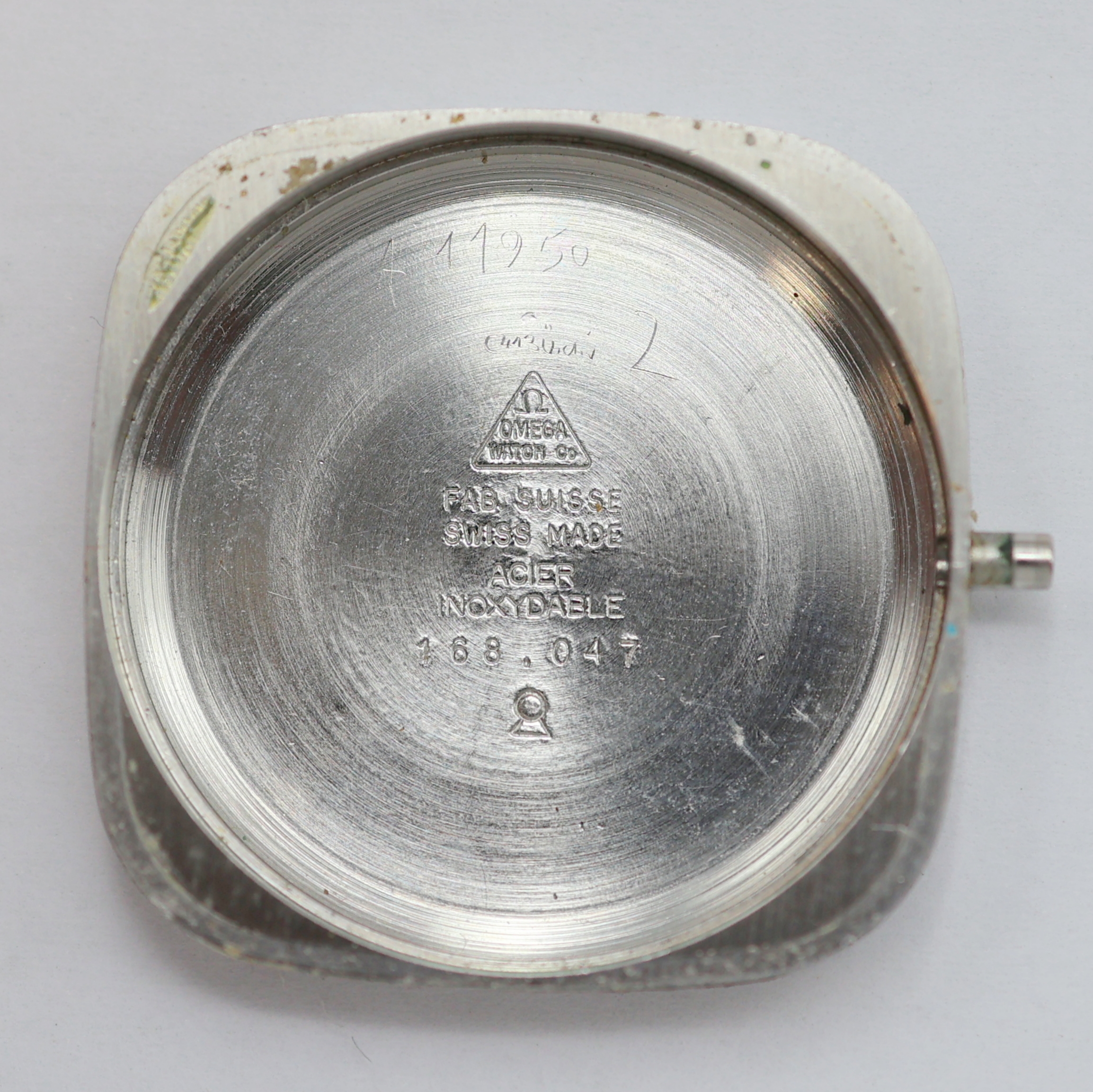 Detail g: OMEGA Constellation Armbandchronometer in Edelstahl Referenz 168.047, Schweiz um 1969, Automatik, rechteck., 3-teil. Geh. inkl. integr. orig. ...
