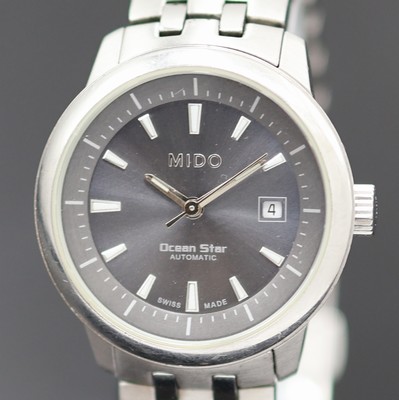 26988310a - MIDO Ocean Star Armbanduhr in Edelstahl Referenz 7730, Schweiz um 2010, Automatik, ...