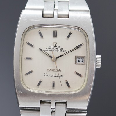 26988311a - OMEGA Constellation Armbandchronometer in Edelstahl Referenz 168.047, Schweiz um 1969, ...
