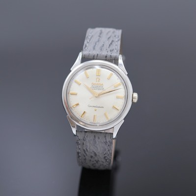 Image OMEGA Constellation Armbandchronometer in Edelstahl Referenz 2782-3SC, Schweiz um 1955, ...