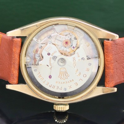 26988316f - ROLEX Oyster Perpetual Zephyr Armbandchronometer in GG 585/000 Referenz 6582, Schweiz um ...