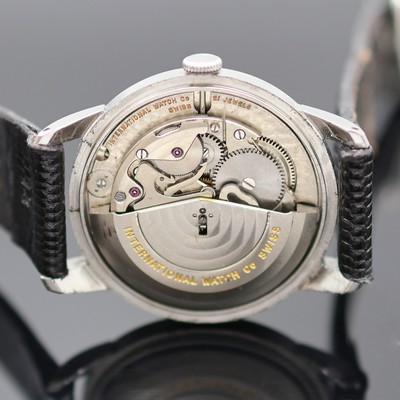 26988327d - IWC Schaffhausen Armbanduhr in Edelstahl, Schweiz um 1951, Automatik, 3-teil. Geh., ...