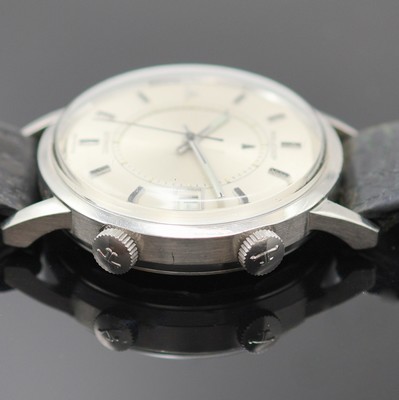 26988328b - Jaeger-LeCoultre Armbandwecker Modell Memovox in Stahl Referenz E875, Automatik, Schweiz ...