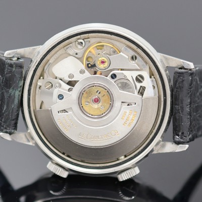 26988328e - Jaeger-LeCoultre Armbandwecker Modell Memovox in Stahl Referenz E875, Automatik, Schweiz ...