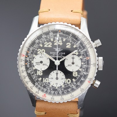 26988329a - BREITLING Cosmonaute seltener Armbandchronograph Referenz 809, Schweiz um 1965, ...