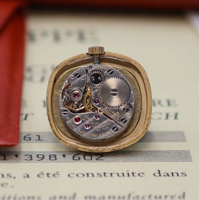 26988396g - PATEK PHILIPPE Ellipse d´Or seltene Damenarmbanduhr in GG 750/000 Referenz 4461, ...