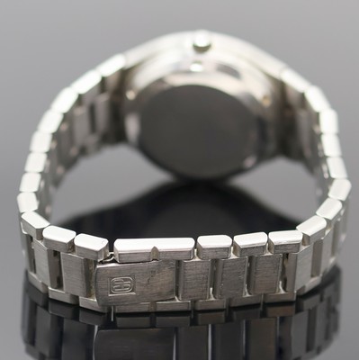 26988397b - GIRARD PERREGAUX frühe quarz Herrenarmbanduhr in Edelstahl Referenz 9575, Schweiz um ...