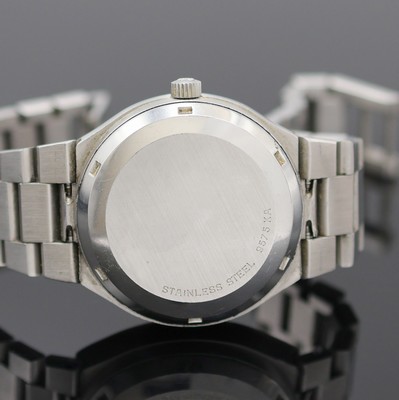 26988397d - GIRARD PERREGAUX frühe quarz Herrenarmbanduhr in Edelstahl Referenz 9575, Schweiz um ...