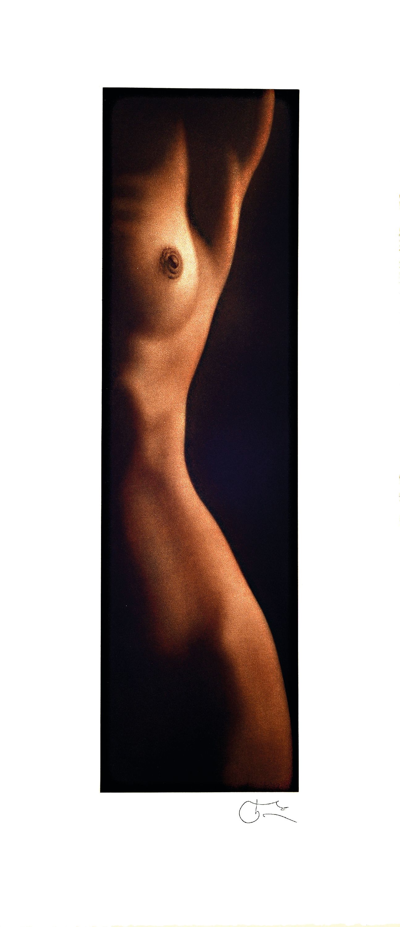 Image 26988434 - Willi Kissmer, 1951-2018, langer Halbakt, Radierung mit Stempelsignatur und Nachlaß- ...