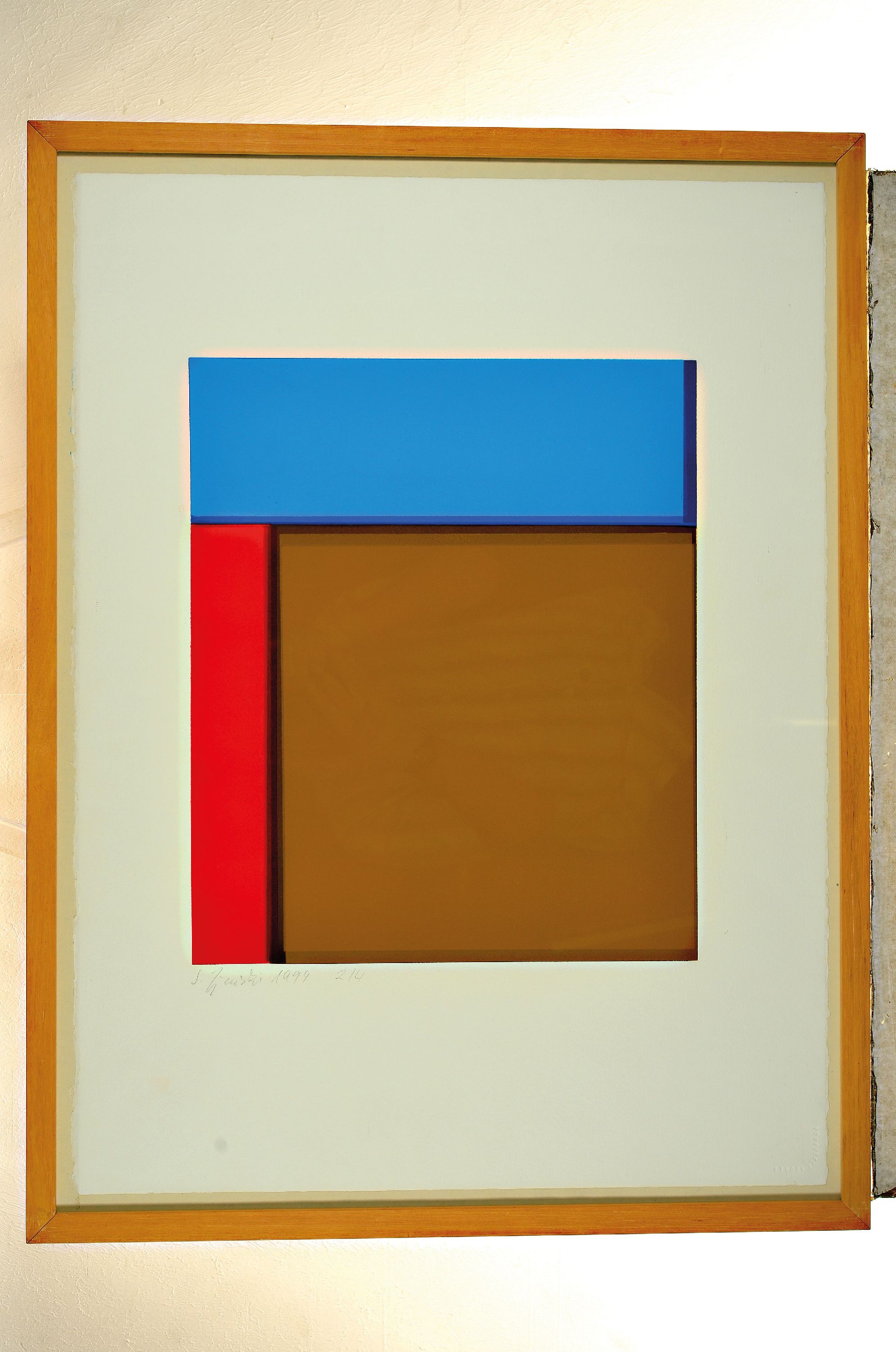 Detail k: Siegfried Ijewski, geb. 1941 Osterode/ Ostpreussen, 2 Farbsiebdruck, beide sign. und dat. 1999, num. 2/3 und 2/4, Blattgr. je ca. 75x57cm, u.Gl., R. ...