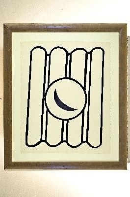 26988758k - Ernst Geitlinger, 1895 Frankfurt/Main-1972 Seeshaupt, Silber Akzent, Collage Tusche und ...