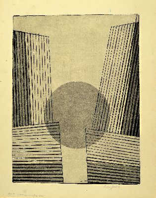 26988767a - Ernst Geitlinger, 1895 Frankfurt/Main-1972 Seeshaupt, 2 Radierungen: Figural-Doppel, ...