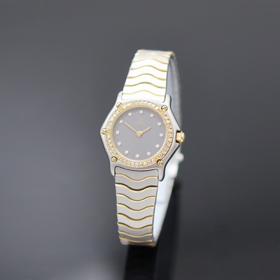 Image EBEL Damenarmbanduhr Referenz 166902, Schweiz 1980er Jahre, quarz, zweit. Geh. in ...