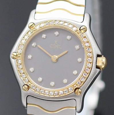 26988773a - EBEL Damenarmbanduhr Referenz 166902, Schweiz 1980er Jahre, quarz, zweit. Geh. in ...