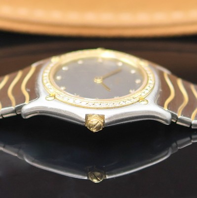26988774c - EBEL Damenarmbanduhr Referenz 181930, Stahl/Gold, Schweiz 1980er Jahre, quarz, zweit. ...