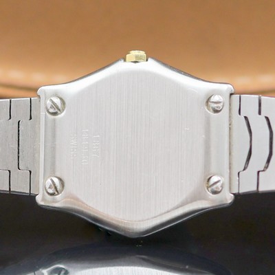 26988774d - EBEL Damenarmbanduhr Referenz 181930, Stahl/Gold, Schweiz 1980er Jahre, quarz, zweit. ...