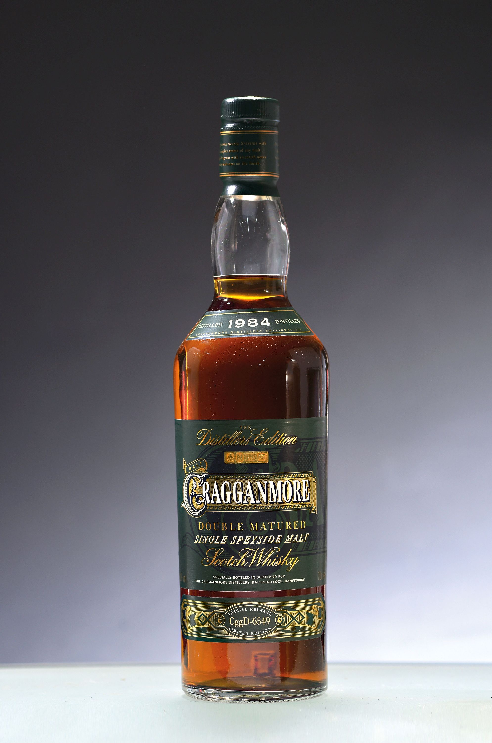 Image 26988838 - 1 Flasche 1984 Cragganmore The Destillers Edition, Double matured Single Speyside Malt, ...
