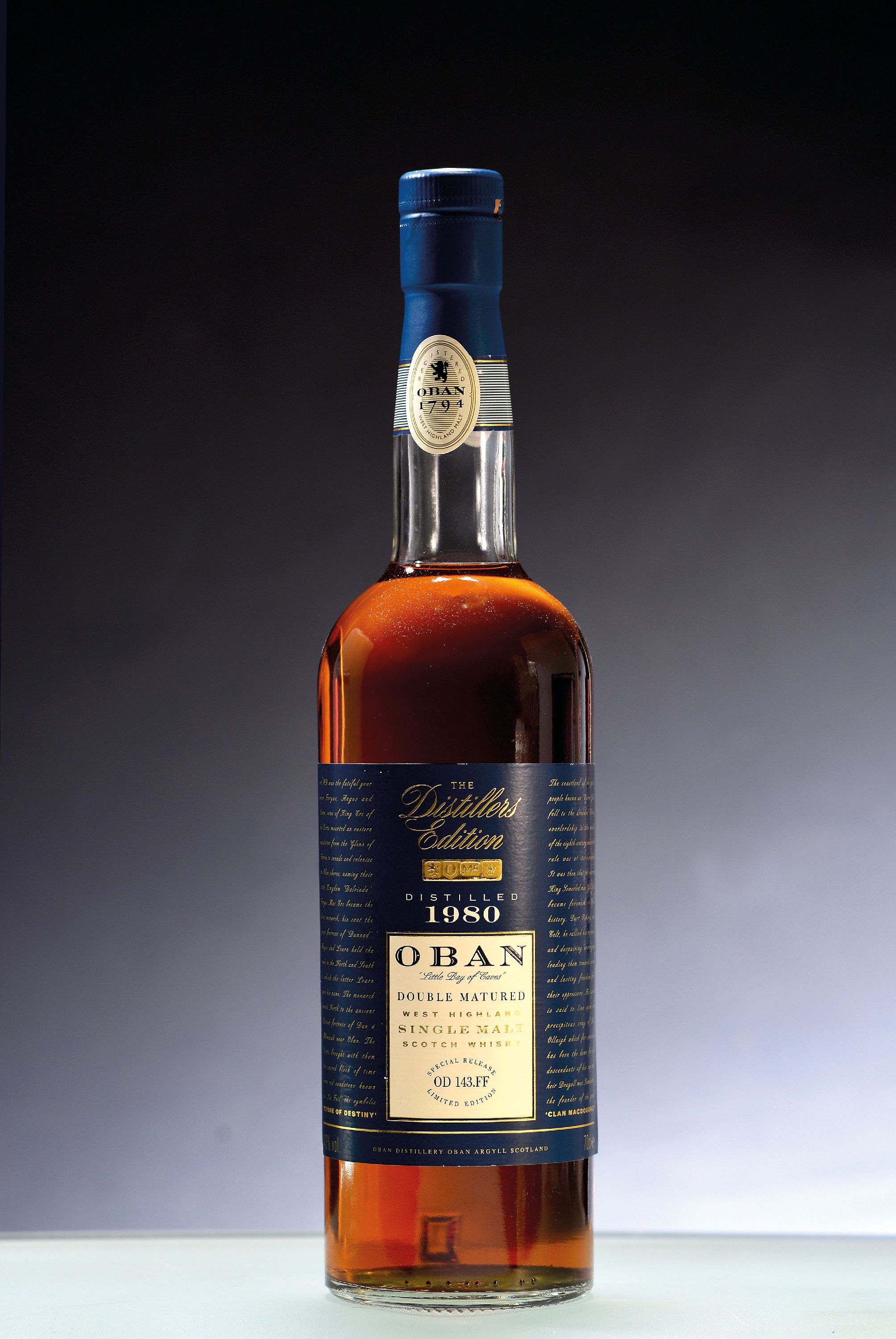 Image 26988841 - 1 Flasche 1980 Oban The Destillers Edition, Double matures West Highland Single Malt, ...