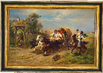 26988807k - Heinrich (Ludwig, Christian, Dietrich) Winter, 1843 Frankfurt am Main-1911 Kronberg, ...